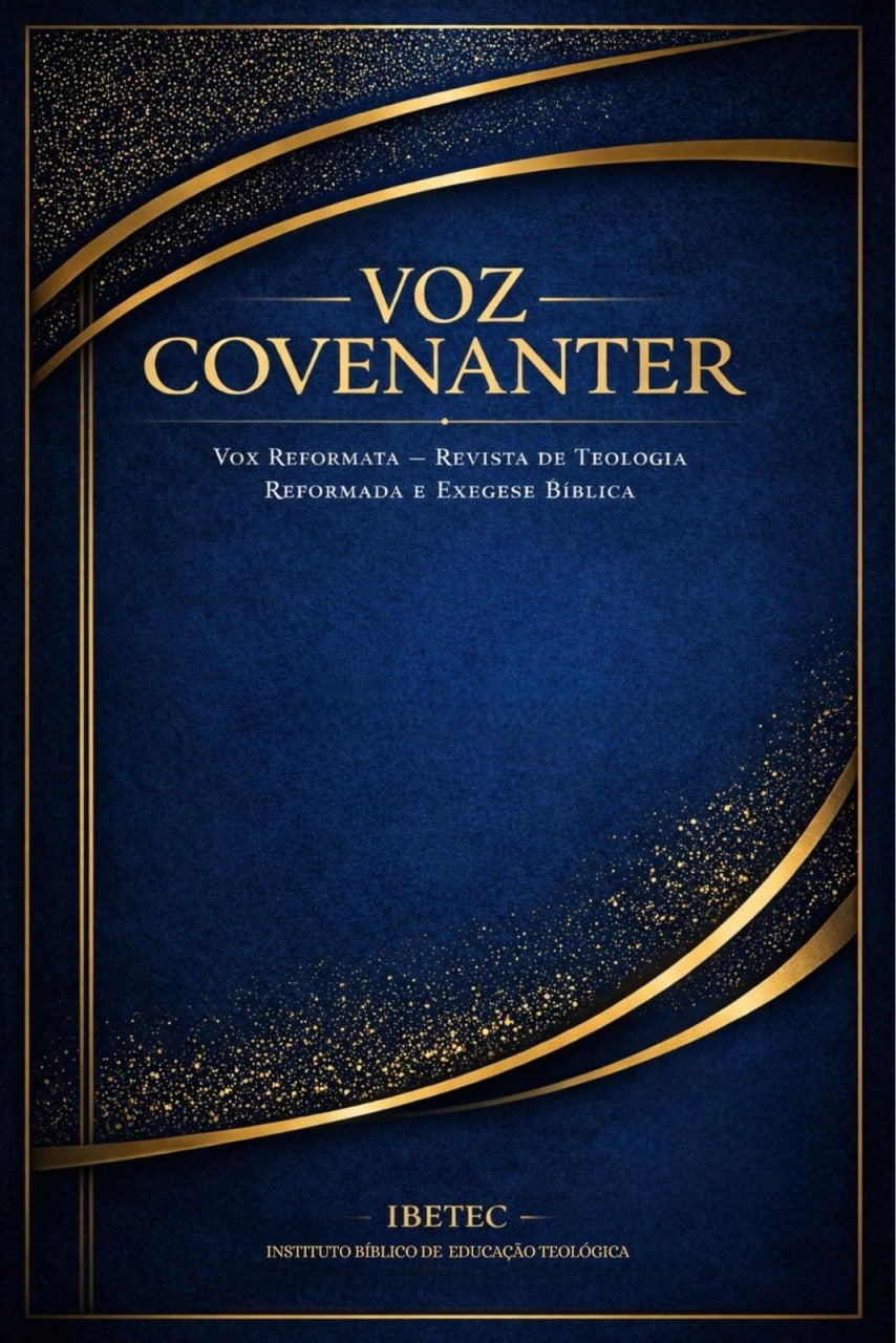 Capa da Voz Covenanter — Edição Inaugural